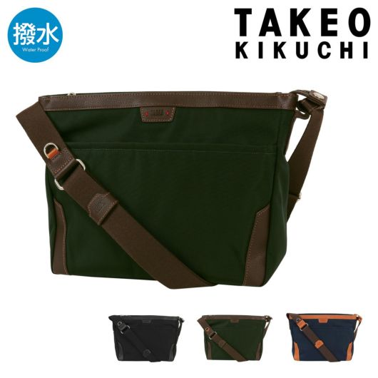 タケオキクチ ボディバッグ 撥水 メンズ 745921 ニュース TAKEO タケオキクチ ボディバッグ 撥水 メンズ 745921 ニュース TAKEO