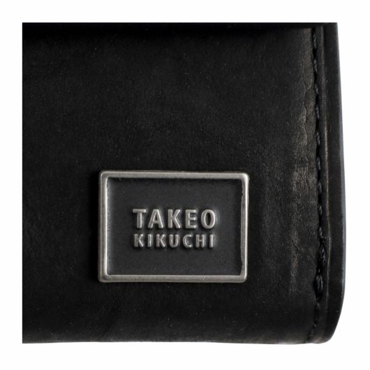 美品　タケオキクチ　コンパクトウォレット TAKEO KIKUCHI 最大27% 7/22限定 タケオキクチ 財布 二つ折り