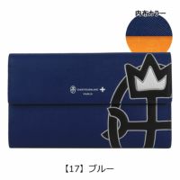 カステルバジャック 長財布 本革 かぶせ 大きめ 大容量 軽量 メンズ