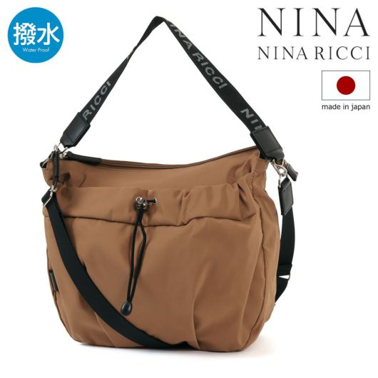 ニナ・ニナ リッチ ショルダーバック 2WAY 撥水 レディース 日本製 <br>31-1150 ブルーム NINA NINA RICCI ハンドバッグ 巾着 軽量