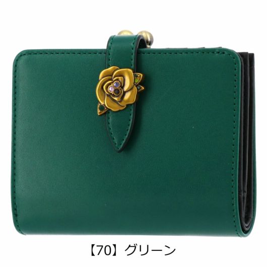 ANNA SUI アナスイ リーブル 折り財布 がま口 ANNA SUI アナスイ 二つ折り財布 がま口 レディース リーブル