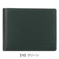 DomTeporna 二つ折り財布 メンズ ブランド 牛革 サフィアーノ