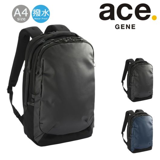 エースジーン リュック A4 メンズ <br>68322 ラグレンティス ace.GENE 通勤 ビジネス PC収納 14.0インチ 撥水 エキスパンダブル