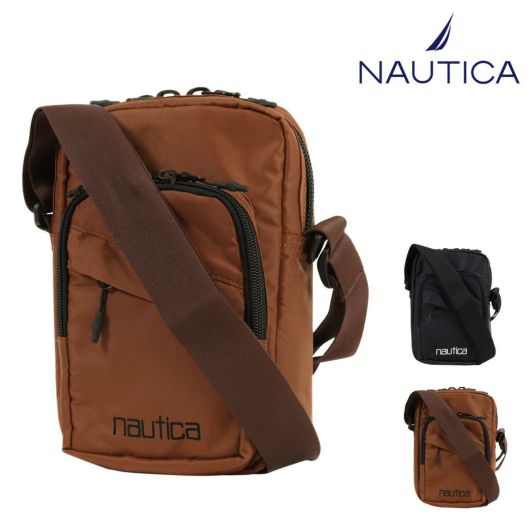 ノーティカ ショルダーバック メンズ レディース <br>370-7012 NTC-008 NAUTICA タテ型 ミニショルダー 旅行 レジャー