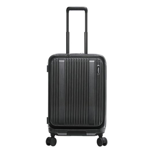 美品！BERMAS ブラックハードシェルキャリーケース バーマス スーツケース キャリーケース インターシティII 57L 64cm 4.2