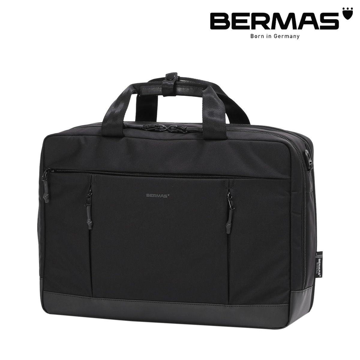 極美品　バーマス　ビジネスリュック　3way ブリーフケース　ブラック　メンズ 極美品 バーマス ビジネスリュック 3way ブリーフケース ブラック