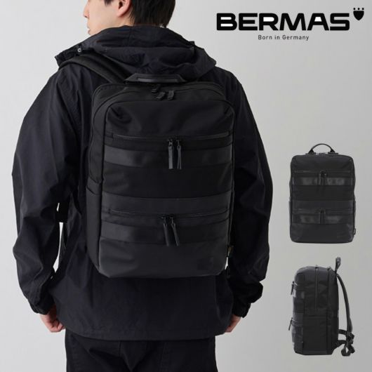 バーマス ビジネスバッグ 15インチ ビズスマート メンズ 60681 <br>BERMAS BIZ SMART ビジネスリュック デイパック バックパック 通勤 出張 ビジカジ