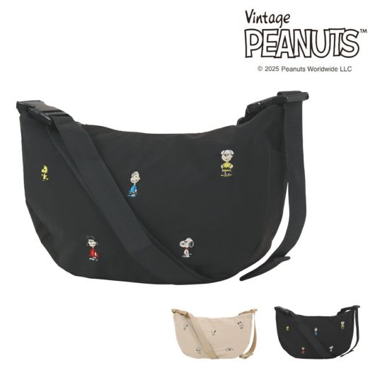 ピーナッツ スヌーピー ショルダーバッグ パッカブル ポケッタブル 軽量 撥水 2WAY メンズ レディース <br>10849 SOLEIL PEANUTS ミニバッグ ハンドバッグ
