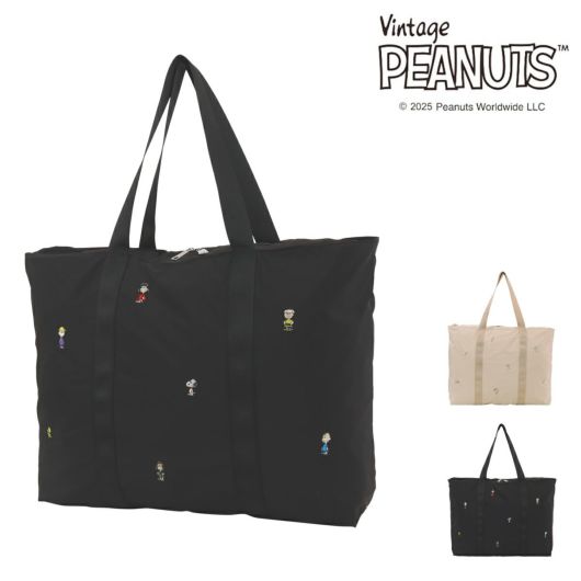 ピーナッツ スヌーピー トートバッグ パッカブル ポケッタブル 軽量 撥水 メンズ レディース <br>10851 SOLEIL PEANUTS トラベルバッグ