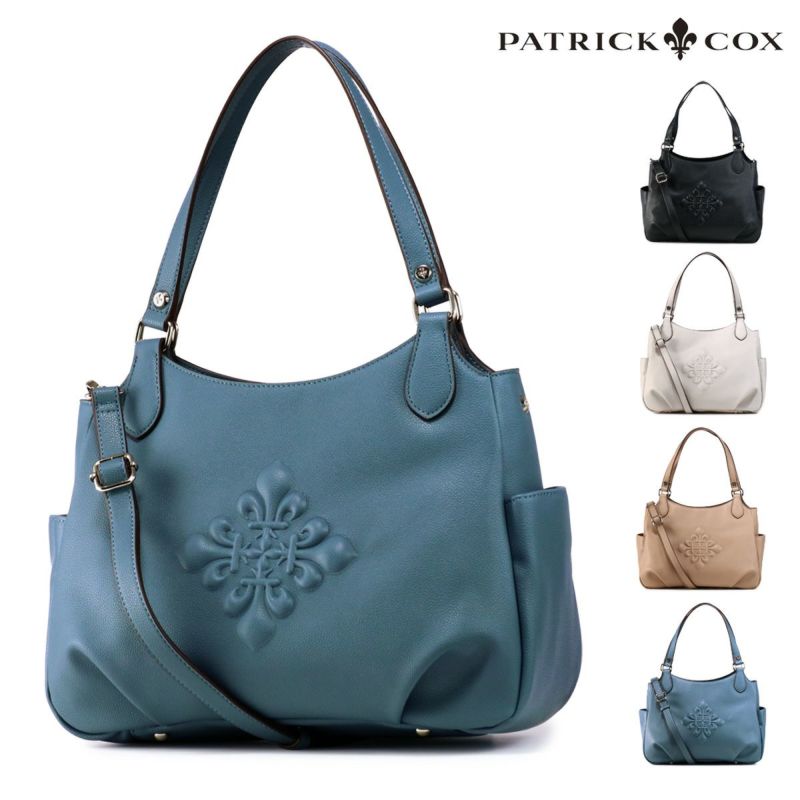 PATRICK COX パトリックコックス 総柄 ショルダーバッグ エリザベス