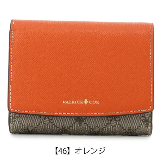 パトリックコックス 財布 二つ折り 本革 レディース PXLW7LS1