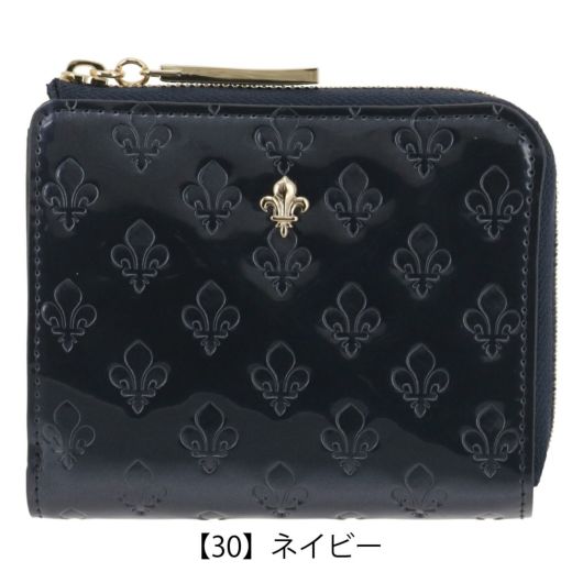 新品パトリックコックス☆二つ折り財布☆男女兼用☆黒×シルバー