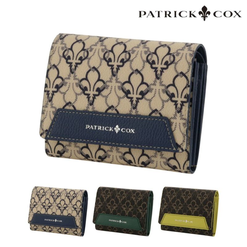 Amazon | [パトリックコックス] 小銭入れ付き折り財布 【NEW