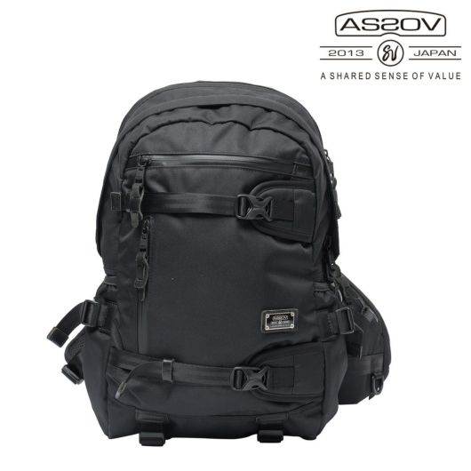 アッソブ リュック バックパック コーデュラドビー メンズ レディース <br>061407 AS2OV CORDURA DOBBY 305D デイパック A4 ハーネス チェストベルト