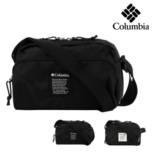 コロンビア ミニショルダーバッグ メンズ レディース<br>pu8775 Columbia 斜め掛け ミニバッグ ポリエステル 撥水 速乾 オムニシールド 軽量