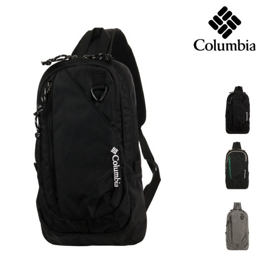 コロンビア ボディバッグ メンズ レディース<br> pu8807 Columbia ワンショルダーバッグ 縦型 ポリエステル 撥水 速乾 オムニシールド