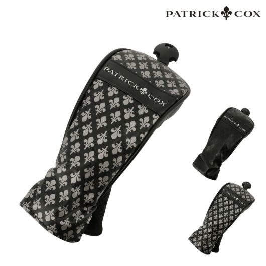 パトリックコックス ゴルフ ユーティリティカバー ヘッドカバー ユーティリティ用 メンズ <br>PXMG4FH3 キングス PATRICK COX ダイアル式番手