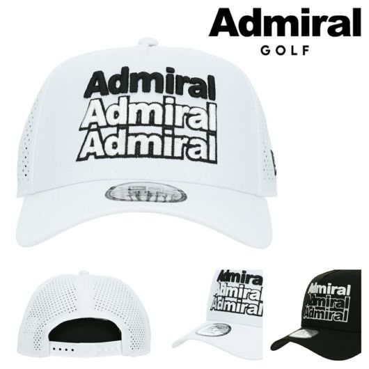 アドミラル ゴルフ キャップ ニューエラコラボ 940-FRAME メンズ ADMB4A14 <br>Admiral GOLF NEW ERA サイズ調整可 帽子 ゴルフウェア ゴルフグッズ