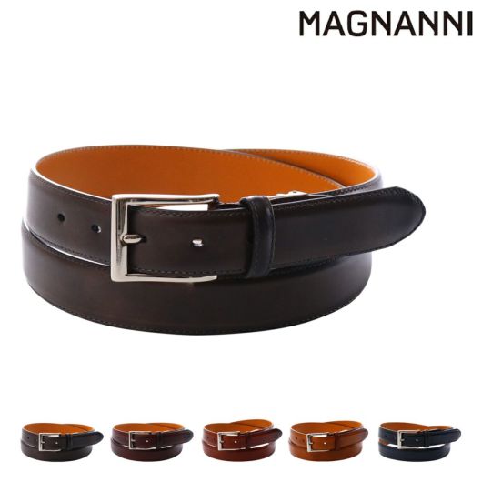マグナーニ ベルト メンズ MGMB3000 <br>MAGNANNI 本革 牛革 レザー ビジネス カジュアル ギフト プレゼント