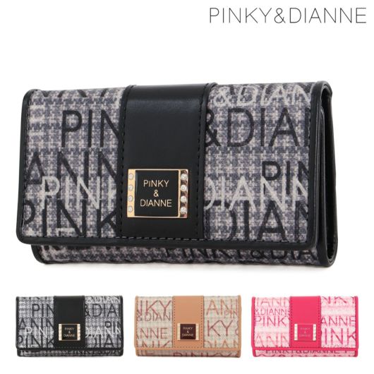 ピンキー＆ダイアン キーケース 5連 スナップボタン ミックスツイード PDLWGAK1 レディース <BR>PINKY＆DIANNE キーリング付き ブランド 婦人