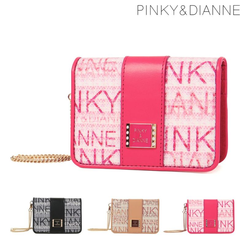 ピンキー＆ダイアン 定期入れ パスケース チェーン付き ミックス