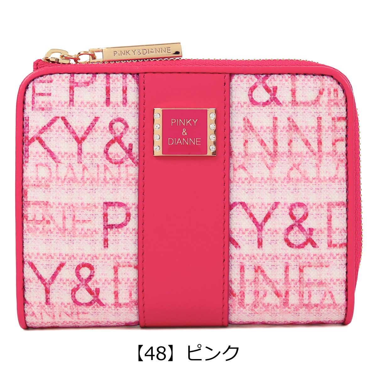 ピンク ツイード ミニ財布 egle-wl44-pk.jpg