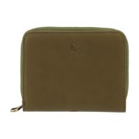 キソラ 二つ折り財布 オリーブヌメ ユニセックス KIEN-180 kissora