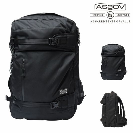 アッソブ リュック 3WAY Mサイズ バックパック コーデュラドビー メンズ レディース <br>061408 AS2OV CORDURA DOBBY 305D 大容量 ハーネス チェストベルト