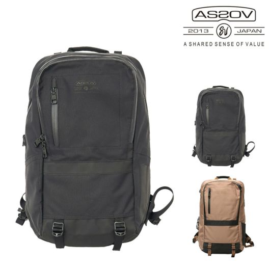 アッソブ リュック バックパック ビジネスリュック メンズ レディース <br>141600 AS2OV WATER PROOF CORDURA 305D リュックサック 防水 A4 軽量 大容量