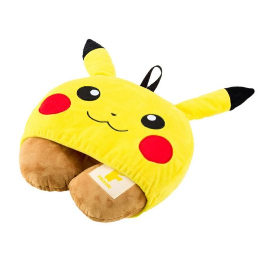 ポケモン フード付きネックピロー レディース メンズ <br>ポケットモンスター pokemon｜旅行 トラベルグッズ 快眠 ユニセックス