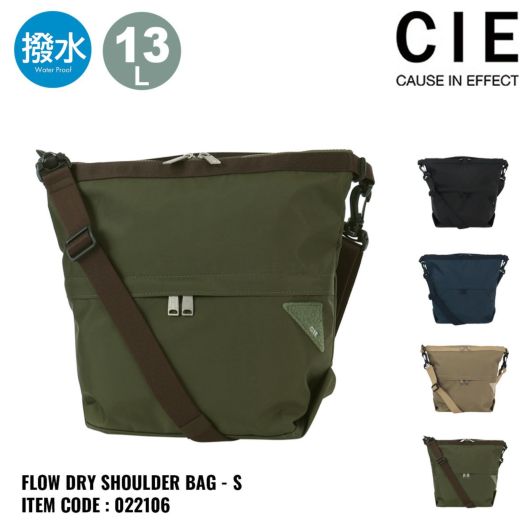 シー ショルダーバッグ ハンドバッグ DRY SHOULDER BAG-S 3WAY 防水 メンズ レディース 日本製 <br>022106 FLOW CIE カジュアル 斜めがけ