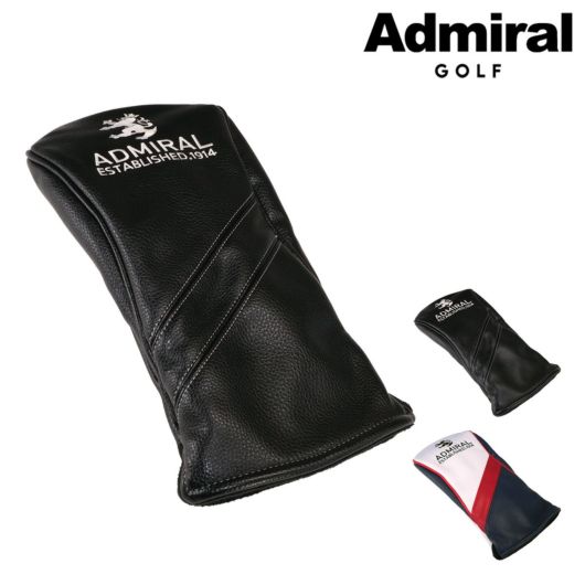 アドミラル ゴルフ ヘッドカバー ドライバーカバー 460cc対応 メンズ <br>ADMG5AHA Admiral GOLF DR用 ドライバー用 ドライバーランパント