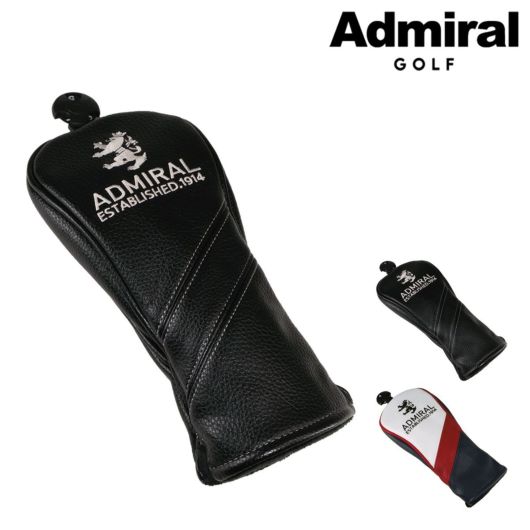アドミラル ゴルフ ヘッドカバー ユーティリティカバー メンズ <br>ADMG5AHC Admiral GOLF UT用 番手タグ付き ユーティリティーランパント