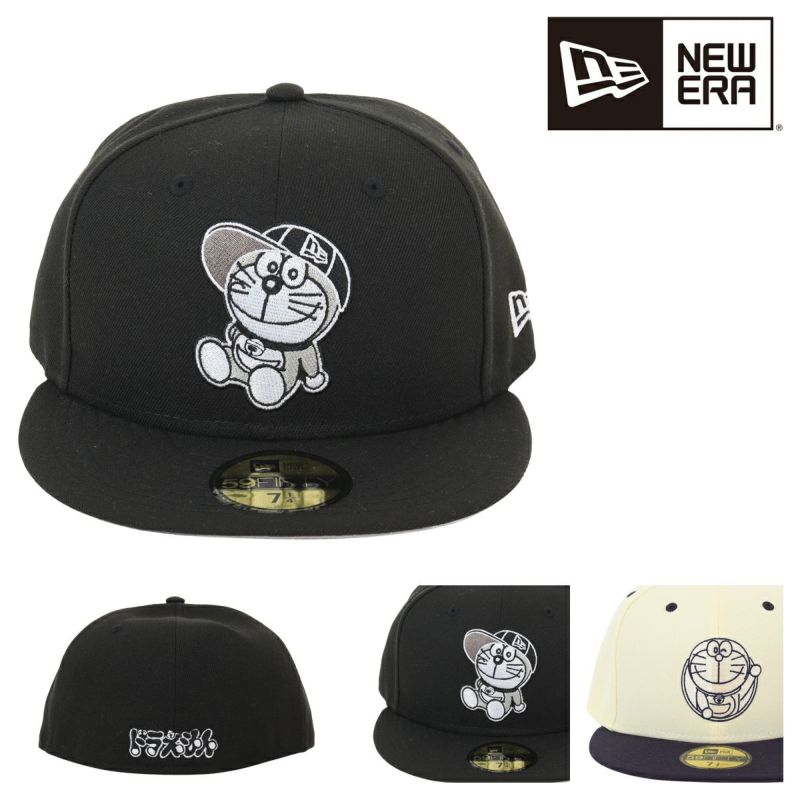 NEW ERA ドラえもんキャップなど2点 59FIFTY ドラえもん キャップ ブラック | ニューエラオンライン