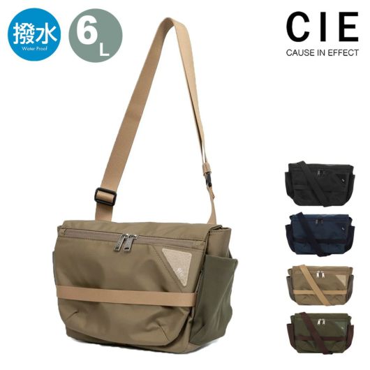 シー ショルダーバッグ 斜め掛け 肩掛け 6L 日本製 撥水 メンズ レディース <br>022104 FLOW MINI SHOULDER CIE カジュアル スポーツ お出掛け
