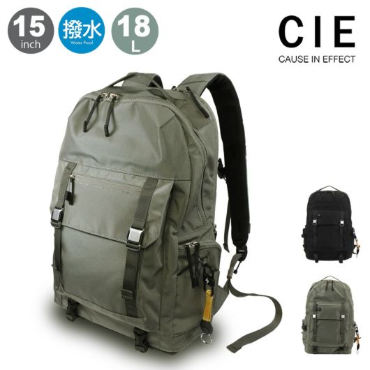 シー リュック バックパック デイパック リュックサック 撥水 18L メンズ レディース <br>202400 ABLE BACKPACK CIE カジュアル スポーツ お出掛け 通勤 通学