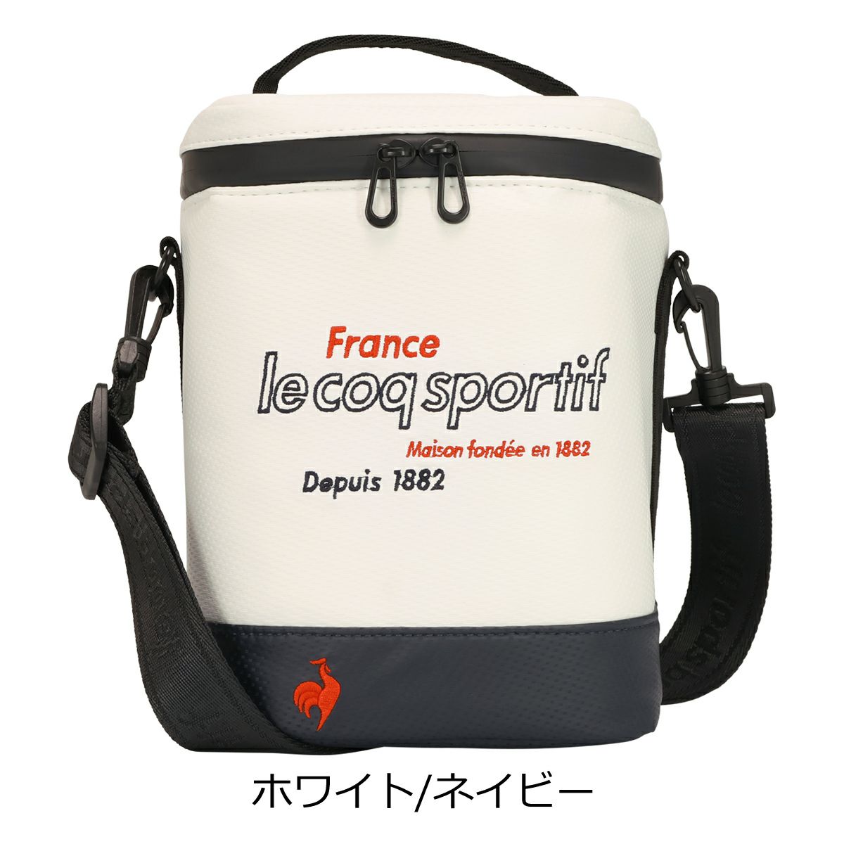 ホワイト/ネイビー