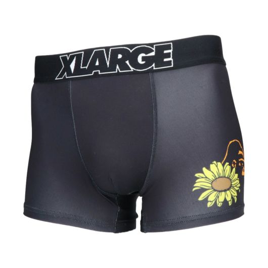 エクストララージ ボクサーパンツ メンズ <br>14744000 XLARGE XL ゴリラと花｜インナー 下着 ボクサーブリーフ ロゴ プリント