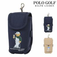 【新品未使用】POLO GOLF ゴルフボールケース ポロ ラルフローレン ゴルフ ボールポーチ アールエルエックス