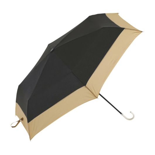 ビコーズ 折りたたみ傘 雨傘 雨晴兼用 レディース <br>B-013009 バイカラー ミニ because