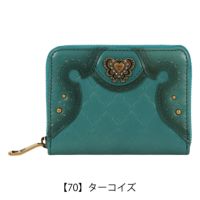 アナスイ マルチケース ラウンドファスナー エレノア 本革 レディース