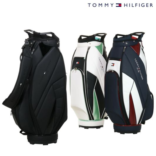 トミーヒルフィガー ゴルフ キャディバッグ カート型 5分割 9型 47インチ対応 3.9kg スポーツ メンズ <br>THMG5SC2 Tommy Hilfiger ゴルフバッグ