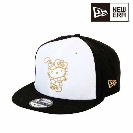ニューエラ ゴルフ キャップ 帽子 GOLF Women's 9FIFTY HELLO KITTY ハローキティ<br> NEW ERA GOLF サイズ調整可能 キティちゃん サンリオ