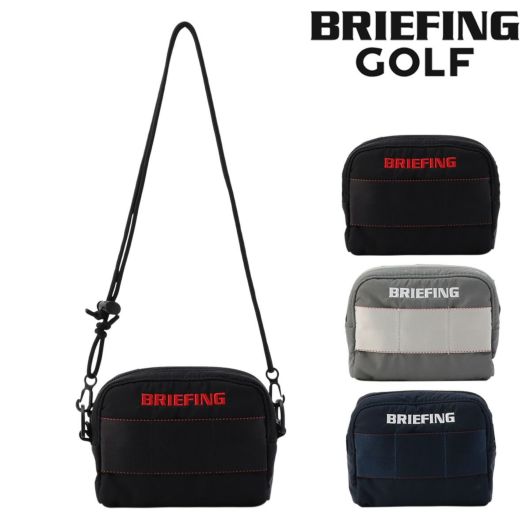BRIEFING GOLF ブリーフィングゴルフ エクスパンドポーチS 黒 ブリーフィング ゴルフ ショルダーポーチ CSシリーズ BRG251G14