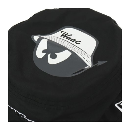 WAAC × NEWERA コラボ バケット ハット ゴルフ 帽子　ブラック WAAC × NEWERA コラボ バケット ハット ゴルフ 帽子 ブラック