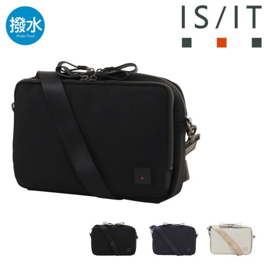 イズイット ショルダーバッグ ミニショルダー ポーチ バッグインバッグ 2way 横型 肩掛け 斜め掛け 撥水 メンズ 日本製 <br>963111 トリクル ISIT IS/IT カジュアル お出掛け 旅行