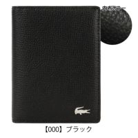 二つ折り財布 LACOSTE LACOSTE ラコステ メンズ 財布 NH1112FG 二つ折り財布 ブラック
