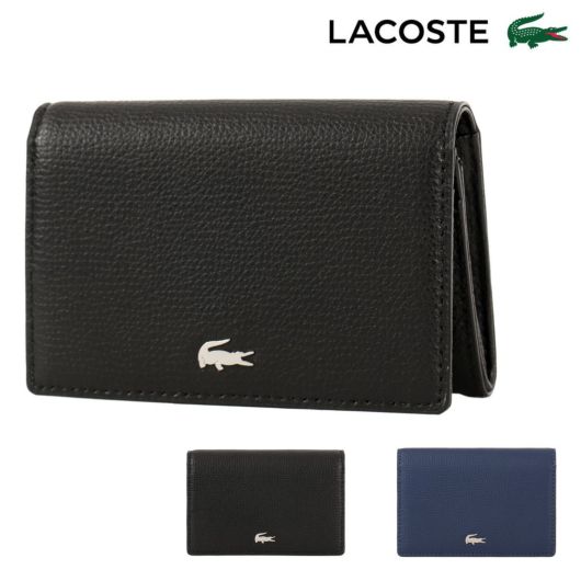 ラコステ 名刺入れ メンズ <br>NH1604KP LACOSTE 本革 レザー
