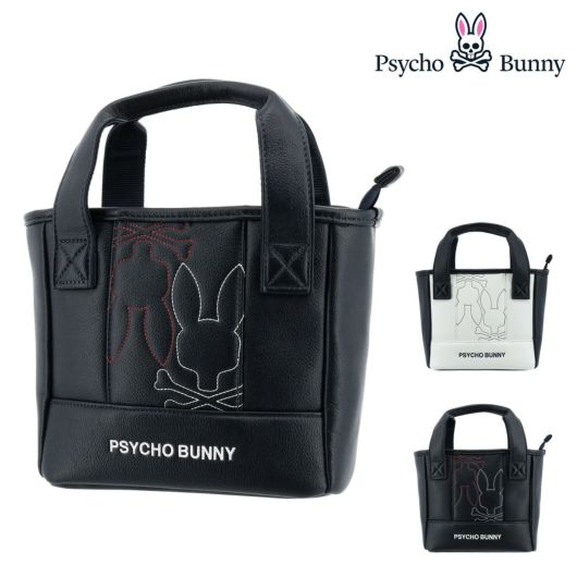 サイコバニー ゴルフ ラウンドバッグ ラウンドトート ロゴアート <br>PBMG5SB9 Psycho Bunny GOLF LOGOART カートバッグ カートトート カートバッグ ゴルフバッグ