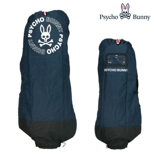 サイコバニー ゴルフ トラベルカバー 9型キャディバッグ収納 RDPB メンズ レディース <br>PBMG5SK3 Psycho Bunny GOLF キャディバッグ用 旅行 トラベル